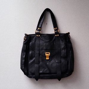 Proenza Schouler Black Leather purse